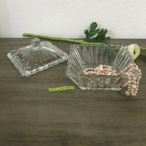 (NWOT) Lidded Trinket Dish Jewelry Holder